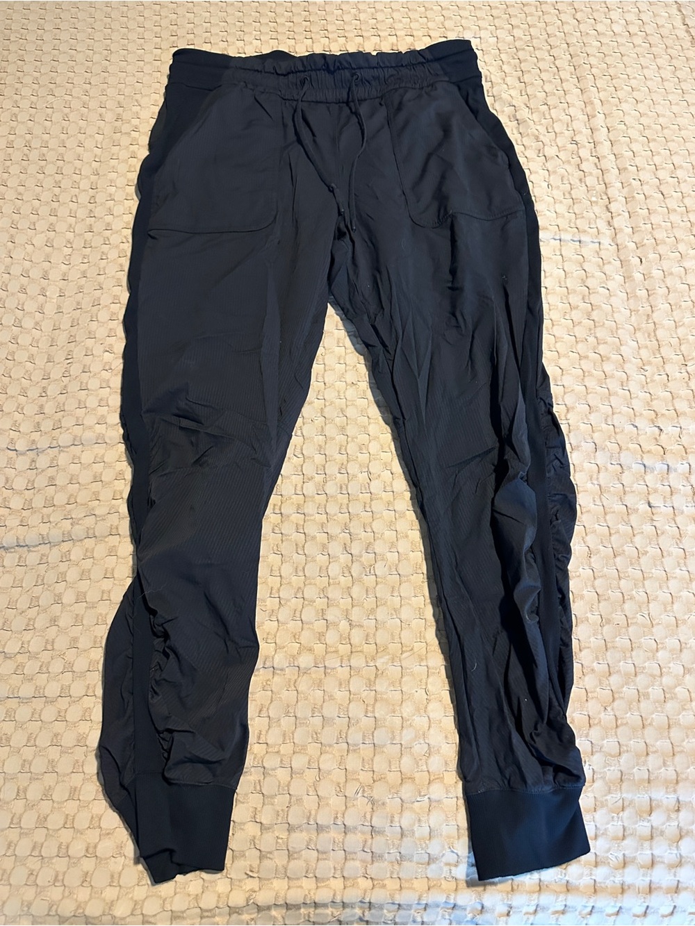 Lululemon Dance Studio Mid Rise Jogger Pant Black Size 12 Athleisure Sporty